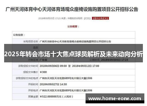 2025年转会市场十大焦点球员解析及未来动向分析